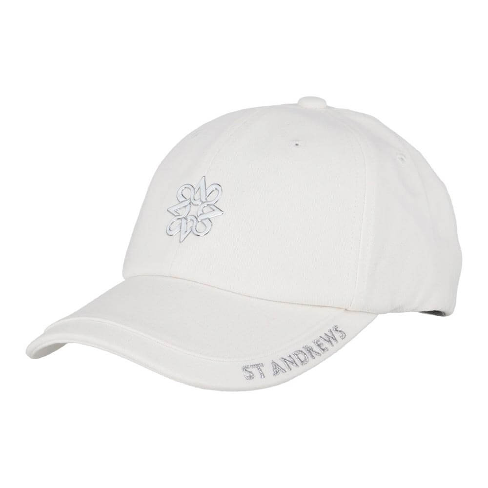 セントアンドリュース St ANDREWS　ツイルケルト キャップ 042-6287851 030 ホワイト　2026年モデル ホワイト