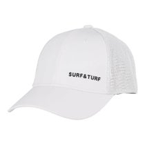 サーフ＆ターフ SURF＆TURF　遮熱 メッシュキャップ DS2427 WH ホワイト　2026年モデル