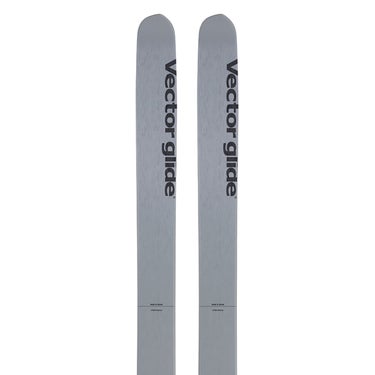 ヴェクター グライド Vector glide　BUTTER KNIFE バター ナイフ GRAY/GRAY　スキー板 単品 2026-2027 トップシート 正面