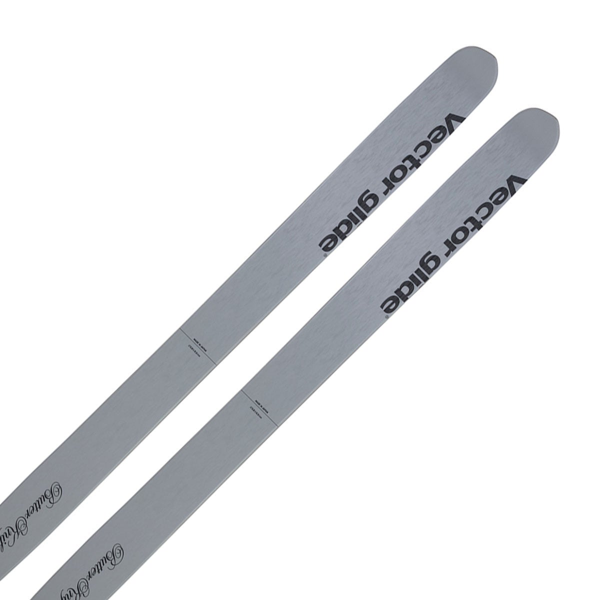 ヴェクター グライド Vector glide　BUTTER KNIFE バター ナイフ GRAY/GRAY　スキー板 単品 2026-2027 斜め全体