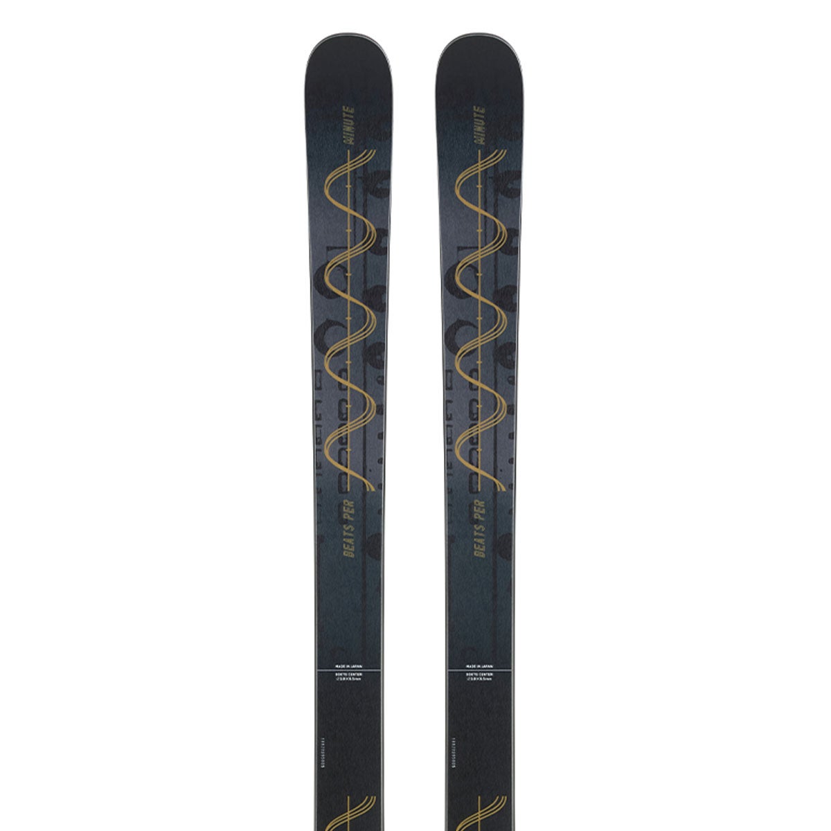 ヴェクター グライド Vector glide　INTIMACY SE×JS インティマシー SE/JS　スキー板 単品 2026-2027 トップシート 正面