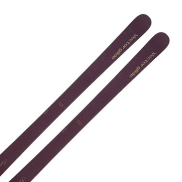 ヴェクター グライド Vector glide　INTIMACY インティマシー BURGUNDY/BURGUNDY　スキー板 単品 2026-2027 斜め全体