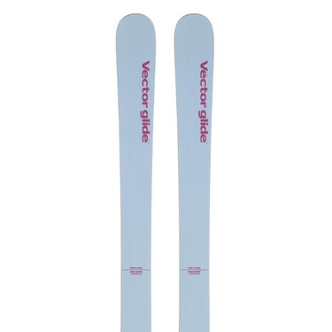 ヴェクター グライド Vector glide　INTIMACY インティマシー BLUE GRAY/BLUE GRAY　スキー板 単品 2026-2027 トップシート 正面