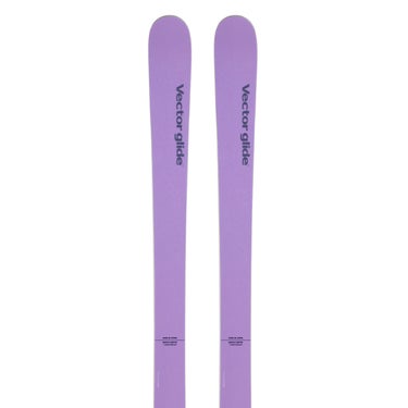 ヴェクター グライド Vector glide　MAKE BC メイク ビーシー LIGHT VIOLET/LIGHT VIOLET　スキー板 単品 2026-2027 トップシート 正面