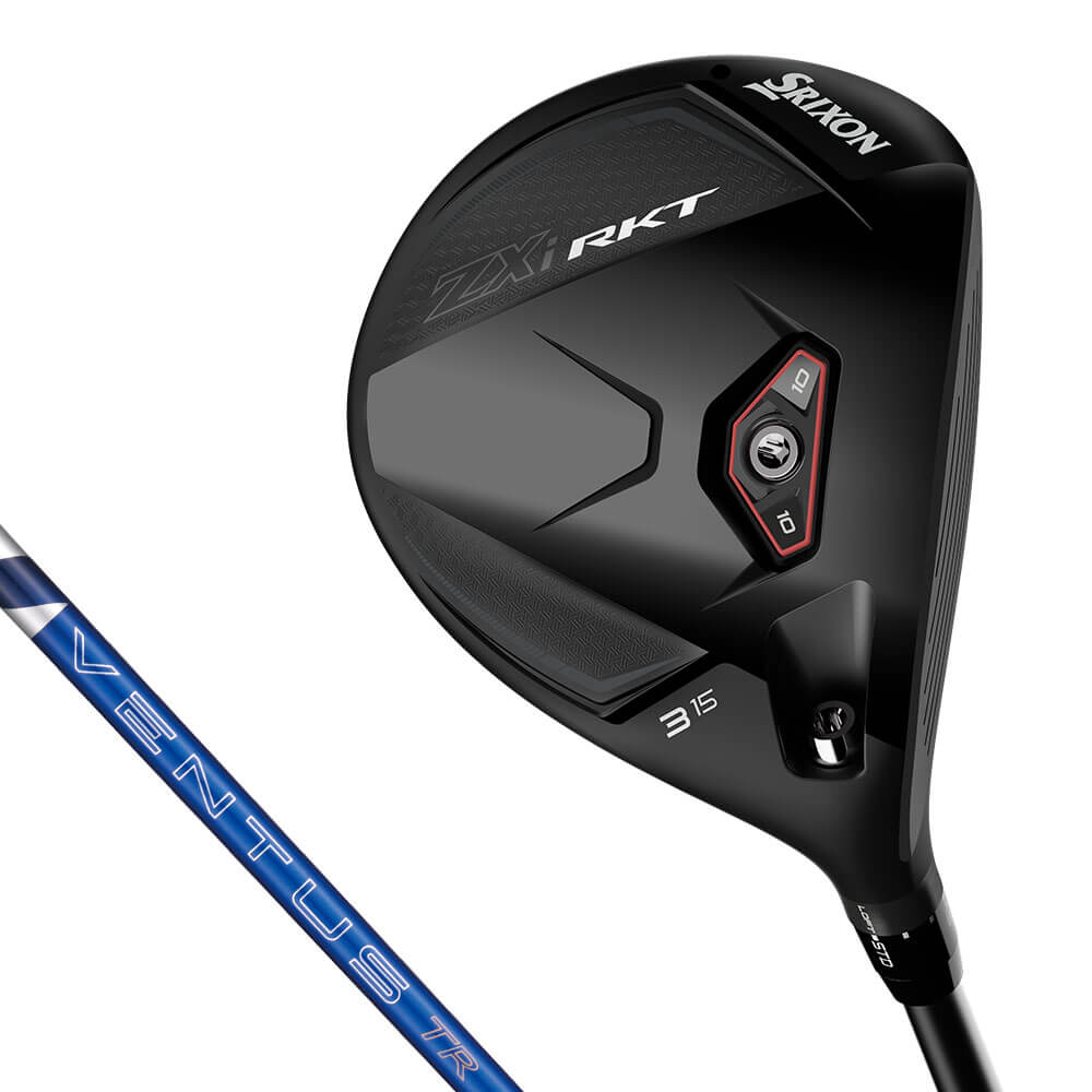 スリクソン　ZXi RKT フェアウェイウッド　VENTUS TR ZXi-II 6 シャフト　2026年モデル クラブ全体 ソール側
