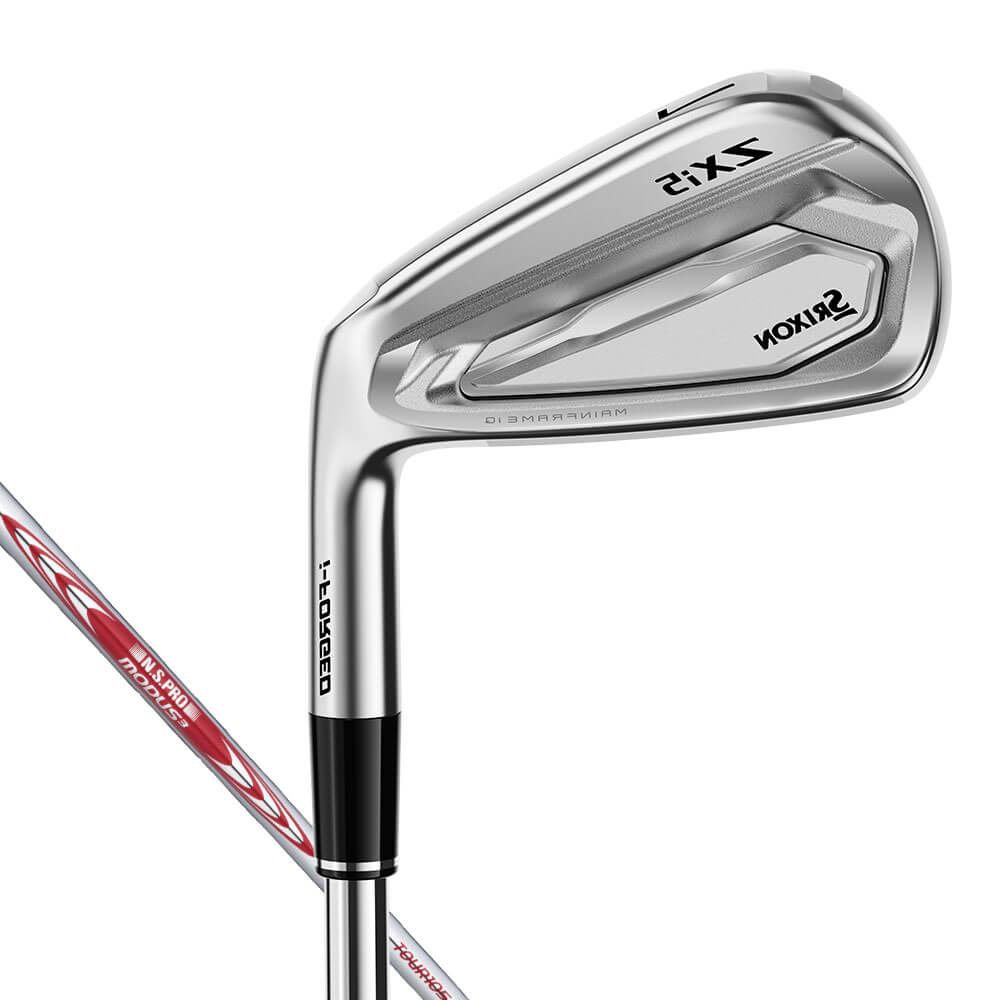 スリクソン　ZXi5 左用・レフティ アイアン　6本セット（＃5～9、PW）　N.S.PRO MODUS3 TOUR 105 スチールシャフト　2026年モデル アイアンセット 商品全体