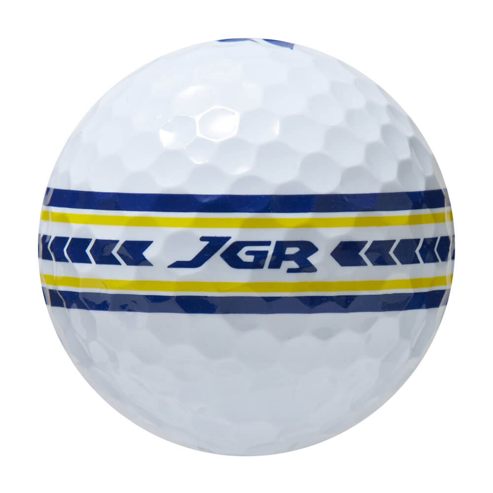 [2026年モデル] ブリヂストン TOUR B JGR Roll-in Alignment ツアーB ジェイジーアール ゴルフボール 1ダース（12球入り）　ロールインアライメント ホワイト アライメントライン