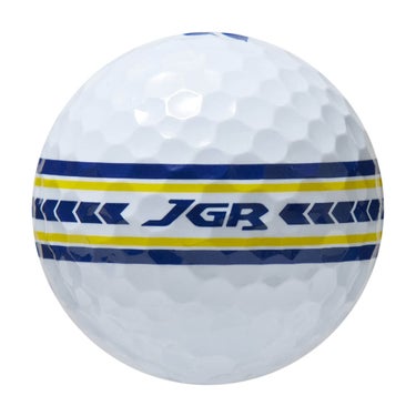 [2026年モデル] ブリヂストン TOUR B JGR Roll-in Alignment ツアーB ジェイジーアール ゴルフボール 1ダース（12球入り）　ロールインアライメント ホワイト アライメントライン