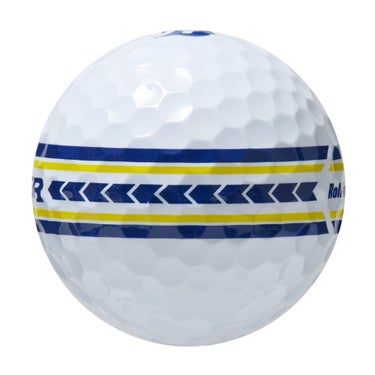 [2026年モデル] ブリヂストン TOUR B JGR Roll-in Alignment ツアーB ジェイジーアール ゴルフボール 1ダース（12球入り）　ロールインアライメント ホワイト アライメントライン 反対面