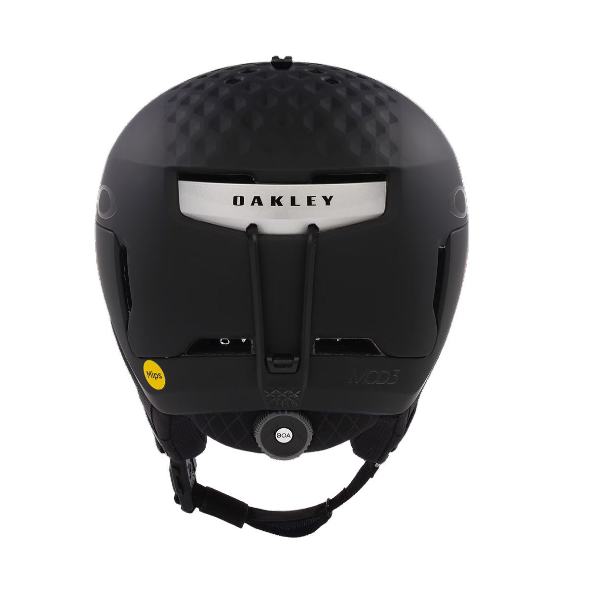 オークリー OAKLEY MOD3 ASIAN FIT モッド3アジアンフィット MATTE BLACKOUT スキー スノーボードヘルメット 2026-2027 ヘルメット 背面