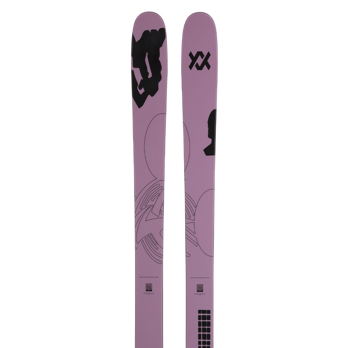 フォルクル VOLKL REVOLT 96 リヴォルト 96 スキー板 単品 2025-2026 スキー板 トップシート全体
