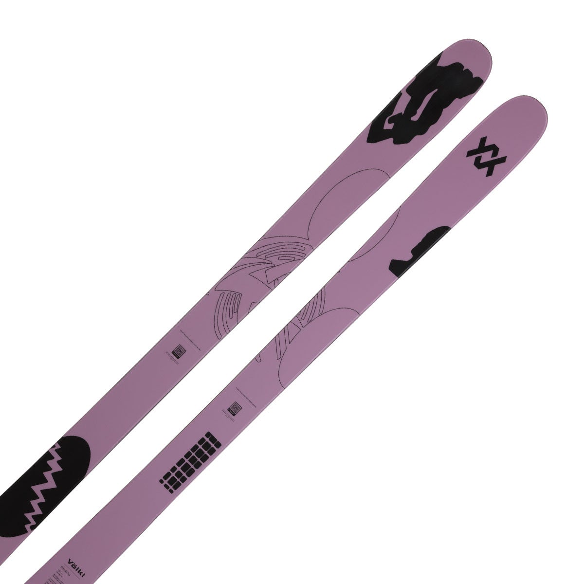 フォルクル VOLKL REVOLT 96 リヴォルト 96 スキー板 単品 2025-2026 スキー板 全体 斜め