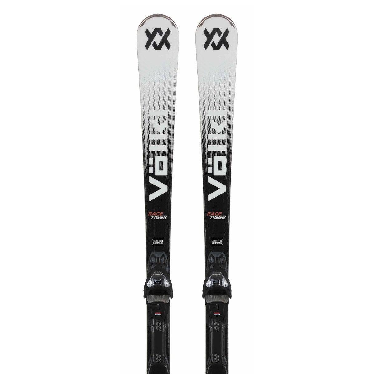 フォルクル VOLKL　RACETIGER SC WHITE ＋ vMOTION 12 GW レースタイガー SC　スキー板 ビンディングセット 2025-2026 全体