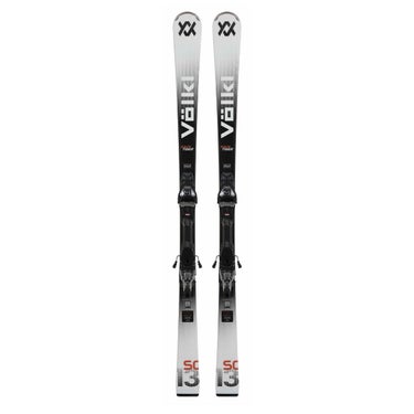 フォルクル VOLKL　RACETIGER SC WHITE ＋ vMOTION 12 GW レースタイガー SC　スキー板 ビンディングセット 2025-2026 正面