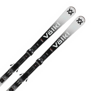 フォルクル VOLKL　RACETIGER SC WHITE ＋ vMOTION 12 GW レースタイガー SC　スキー板 ビンディングセット 2025-2026 斜め全体