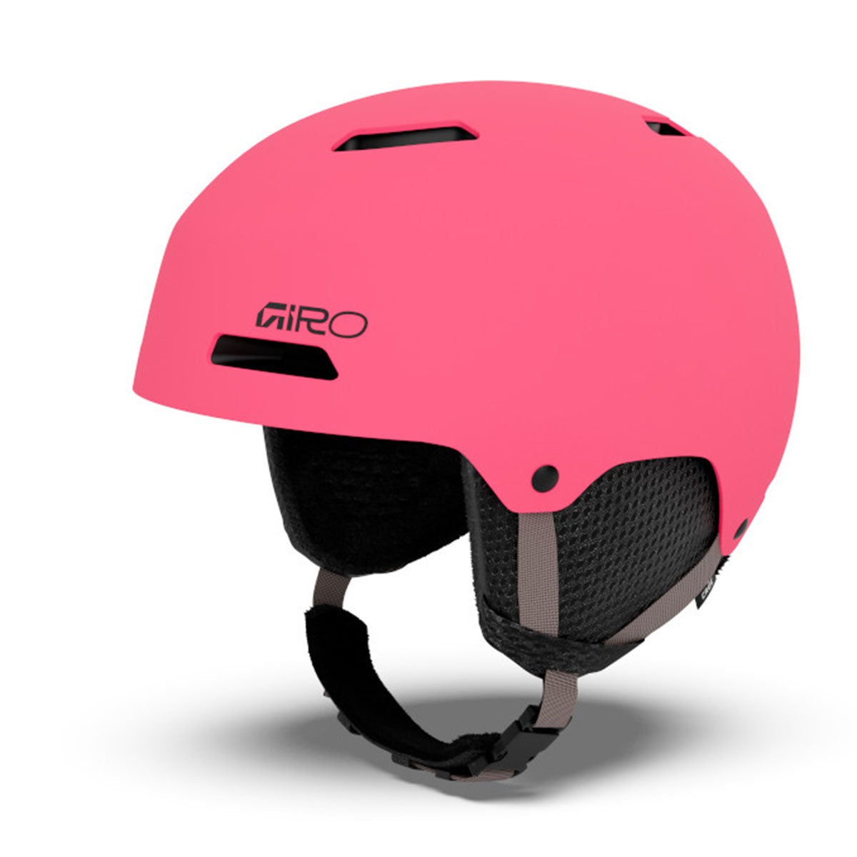 ジロ GIRO CRUE クルー MATTE NEON PINK スキー スノーボードヘルメット 2026-2027 ヘルメット 側面
