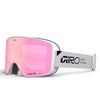 ジロ GIRO METHOD Photochromic メソッド調光レンズ＋ボーナスレンズ付き FRAME:WHITE STACKED/LENS:VIVID Photochromic(調光)+VIVID INFRARED スキー スノーボードゴーグル 2026-2027 ゴーグル 正面