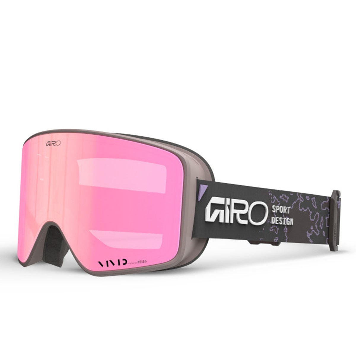 ジロ GIRO METHOD Photochromic メソッド調光レンズ＋ボーナスレンズ付き FRAME:CLOUD GREY VAPOR/LENS:VIVID Photochromic(調光)+VIVID INFRARED スキー スノーボードゴーグル 2026-2027 ゴーグル 正面