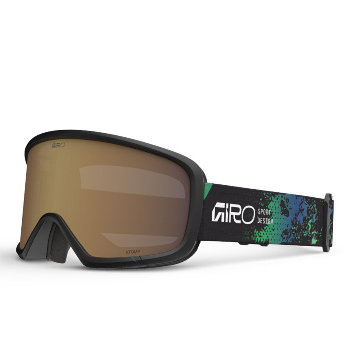 ジロ GIRO STOMP ストンプ FRAME:BLUE SURGE FADE/LENS:Amber Rose スキー スノーボードゴーグル 2026-2027 ゴーグル 正面