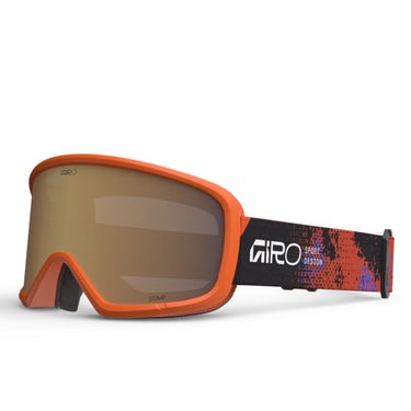 ジロ GIRO STOMP ストンプ FRAME:ORANGE SURGE FADE/LENS:Amber Rose スキー スノーボードゴーグル 2026-2027 ゴーグル 正面