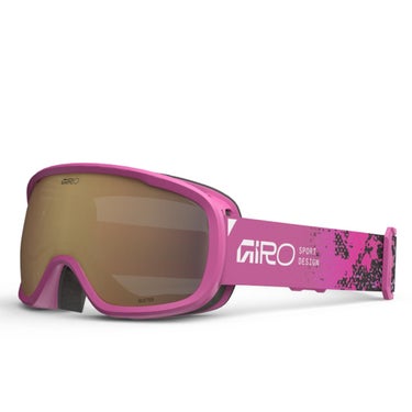 ジロ GIRO BUSTER バスター FRAME:NEON PINK SURGE FADE/LENS:Amber Rose スキー スノーボードゴーグル 2026-2027 ゴーグル 正面