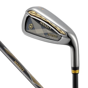 マジェスティゴルフ MAJESTY　PRESTIGIO 14 BLACK プレステジオ14 ブラック メンズ アイアン 6本セット（＃7～9、PW、AW、SW） 2026年モデル MAJESTY LV770 BLACK シャフト ヘッド外観