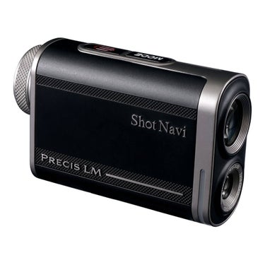 ショットナビ レーザー距離計＆データ計測器 Shot Navi PRECIS LM プレシス エルエム ブラック 本体 斜め前方