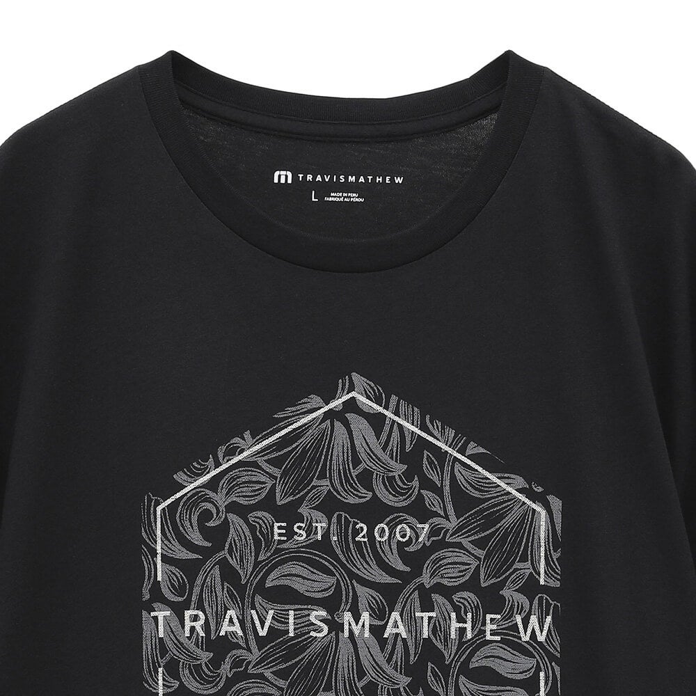 トラヴィスマシュー Travis Mathew メンズ 半袖 プリント Tシャツ A40081J 2025年モデル 着用イメージ
