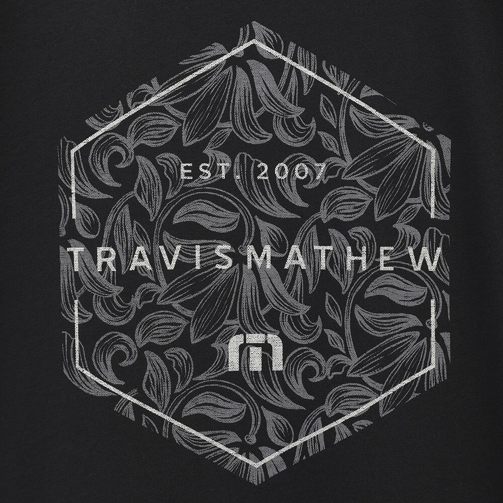 トラヴィスマシュー Travis Mathew メンズ 半袖 プリント Tシャツ A40081J 2025年モデル 着用イメージ