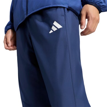 アディダス adidas 裏地付きフルレングス オープンヘム ウィンドパンツ ウインドパンツメンズ BU176-26 着用イメージ