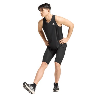 アディダス adidas ランニングタイツ スパッツ D4782 襟・首元 ディテール