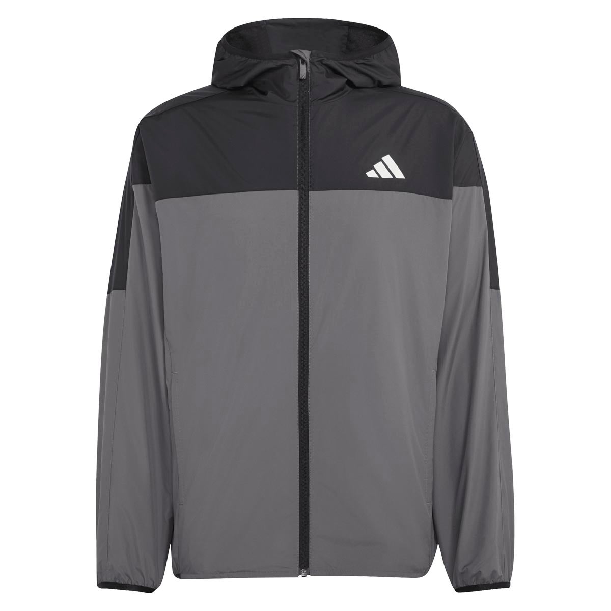 アディダス adidas スモールロゴ レギュラーフィット 起毛トリコット 裏地付きフード ウインドジャケット ウインドシャツメンズ DP025-26 ロゴ ディテール