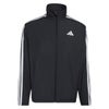 アディダス adidas マストハブ スリーストライプス 起毛トリコット裏地 フルジップジャケット ウインドシャツメンズ DVL44 ロゴ ディテール