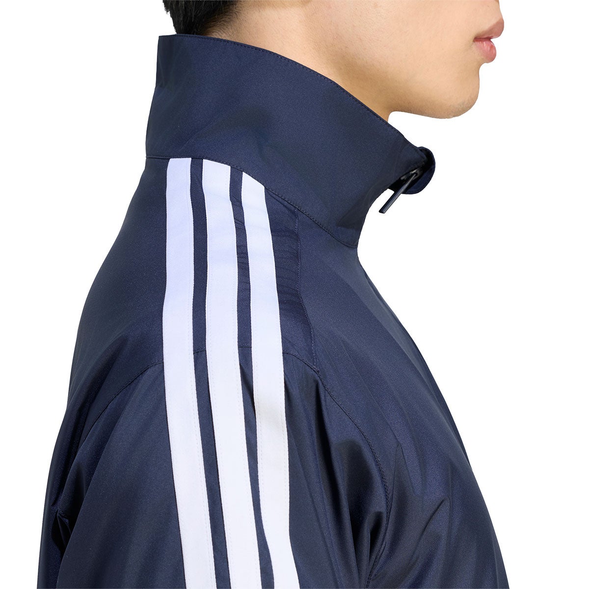 アディダス adidas マストハブ スリーストライプス 起毛トリコット裏地 フルジップジャケット ウインドシャツメンズ DVL44 商品ディテール