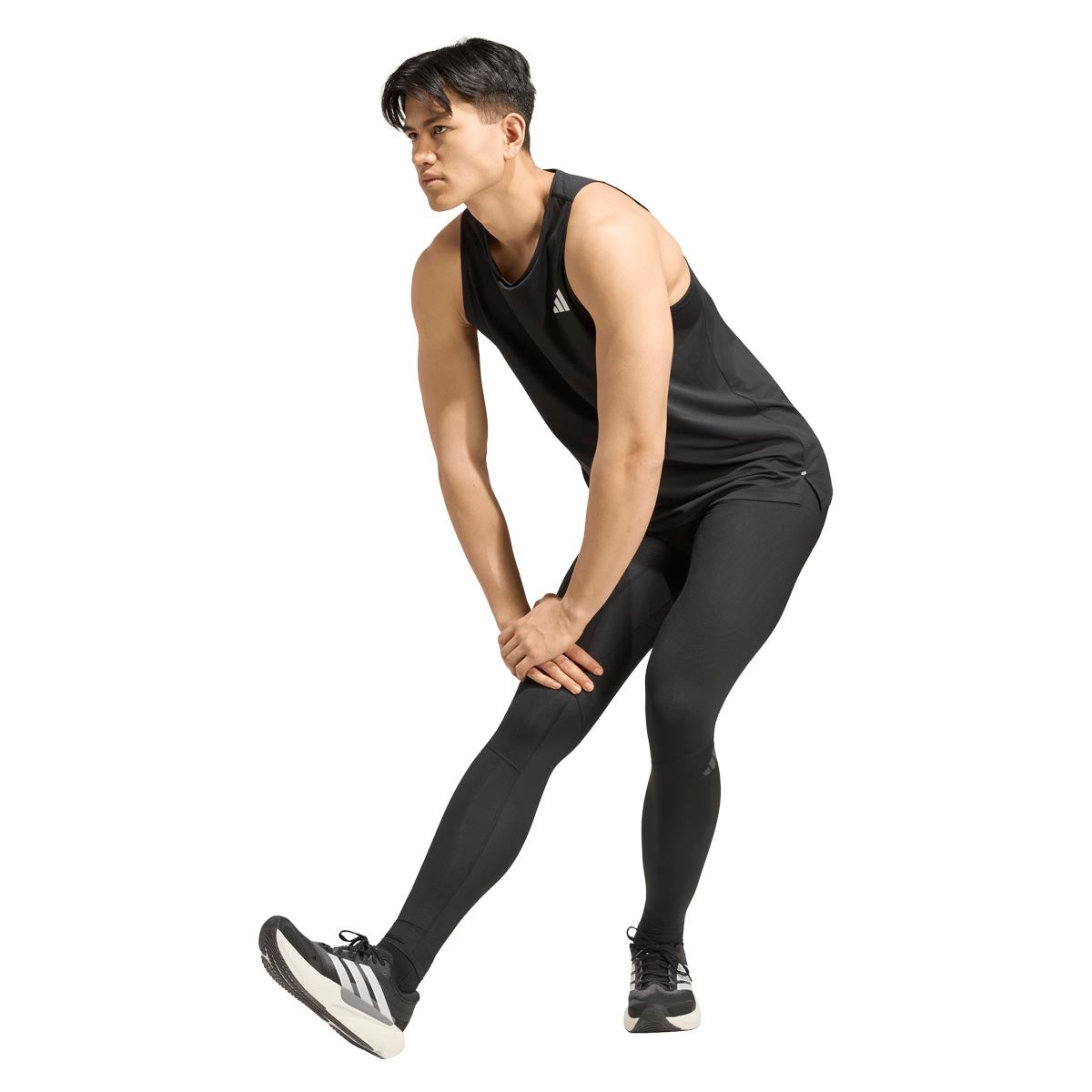 アディダス adidas ランニングタイツ スパッツ GY218 襟・首元 ディテール