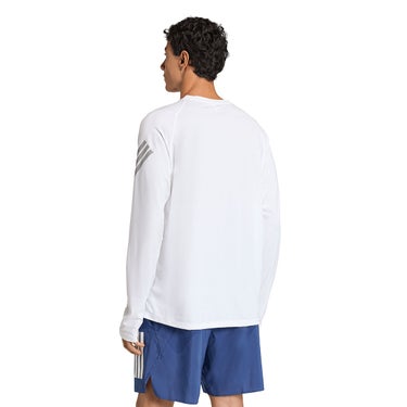 アディダス adidas Adi365 アイコニック/ ランニング 長袖 ロングＴシャツメンズ HY196 襟・首元 ディテール
