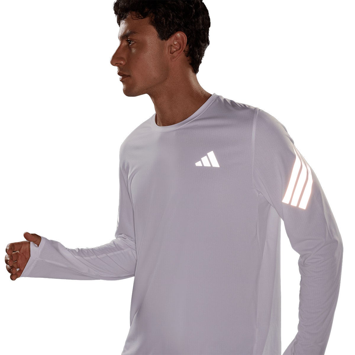 アディダス adidas Adi365 アイコニック/ ランニング 長袖 ロングＴシャツメンズ HY196 素材・生地 ディテール