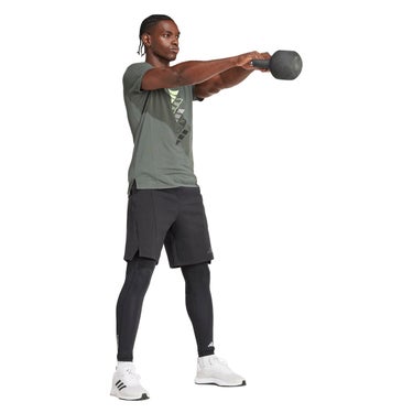 アディダス adidas テックフィット コンプレッション トレーニング ロングレギンス インナーパンツ＆タイツ JTE80 襟・首元 ディテール