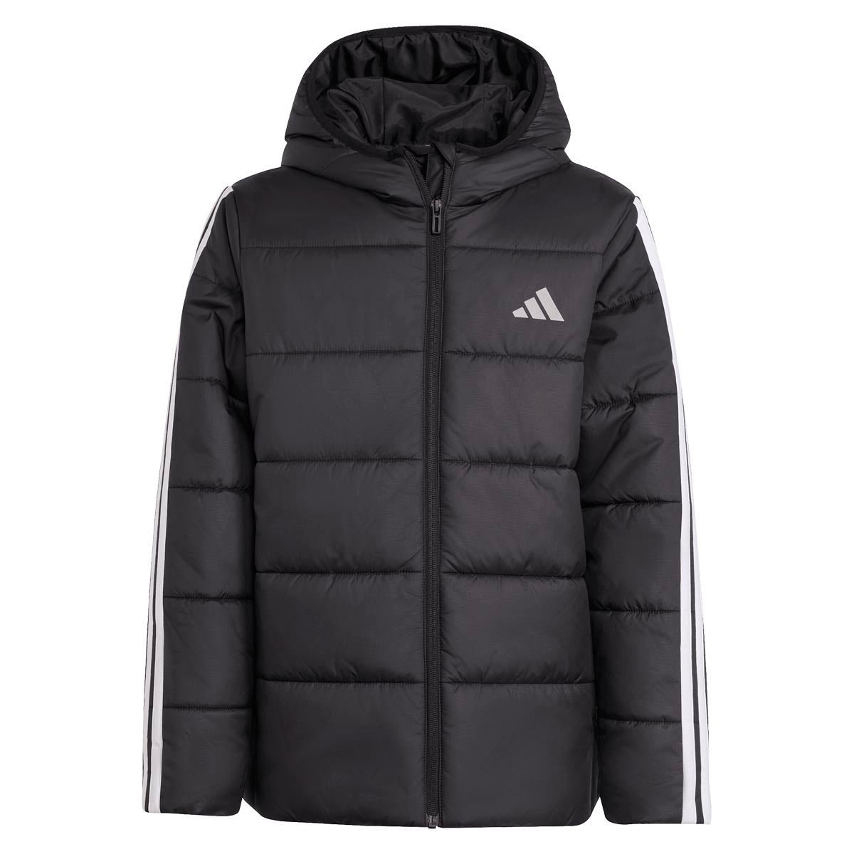 アディダス adidas エッセンシャルズ スリーストライプス 中わた入りジャケット キッズ 中綿ジャケット KKO90 商品外観 正面