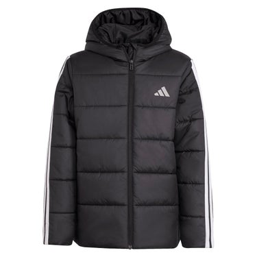 アディダス adidas エッセンシャルズ スリーストライプス 中わた入りジャケット キッズ 中綿ジャケット KKO90 商品外観 正面