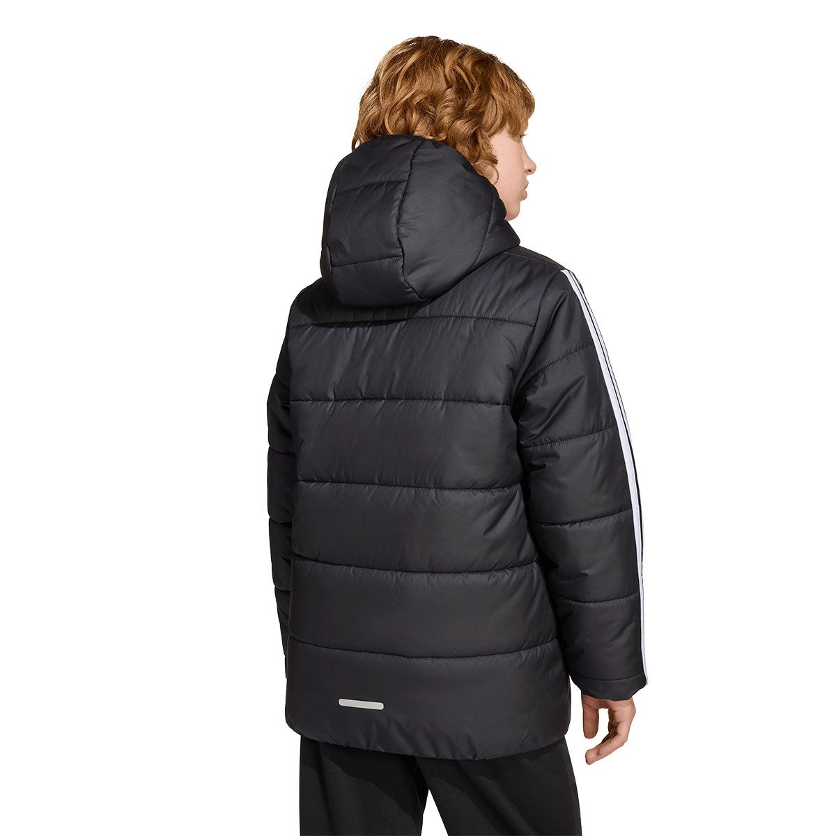 アディダス adidas エッセンシャルズ スリーストライプス 中わた入りジャケット キッズ 中綿ジャケット KKO90 側面