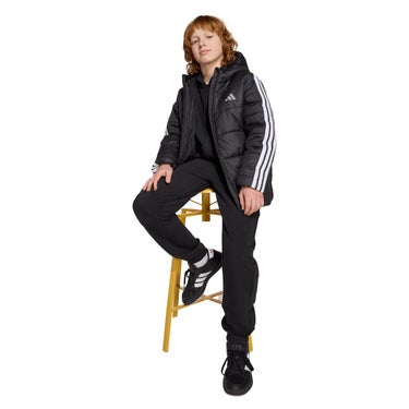 アディダス adidas エッセンシャルズ スリーストライプス 中わた入りジャケット キッズ 中綿ジャケット KKO90 襟・首元 ディテール