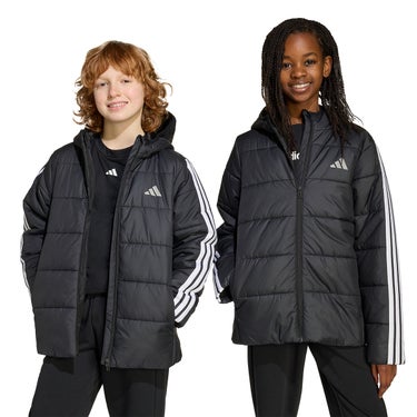 アディダス adidas エッセンシャルズ スリーストライプス 中わた入りジャケット キッズ 中綿ジャケット KKO90 ポケット・機能部 ディテール