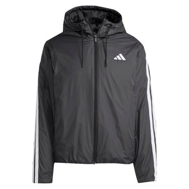 アディダス adidas エッセンシャルズ クライマウォーム スリーストライプス インサレーション フードジャケット 中綿ジャケット KLK10 商品外観 正面