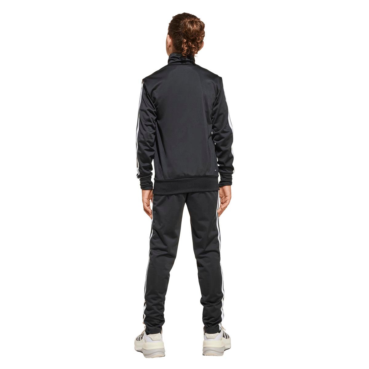 アディダス adidas エッセンシャルズクライマクールトラックスーツキッズ トレーニングスーツガール KRG91 袖・裾 ディテール