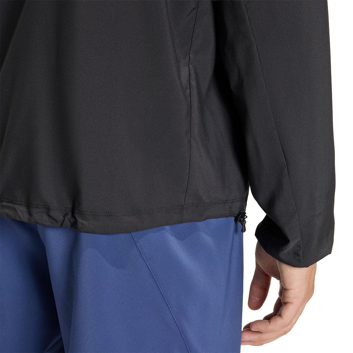 アディダス adidas Adi365 ランニング エッセンシャルズ ジャケット ウインドシャツメンズ TZ628 着用イメージ
