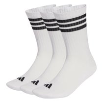 アディダス adidas スリーストライプス クッション スポーツウェア クルーソックス3足パック ソックス UW730 側面