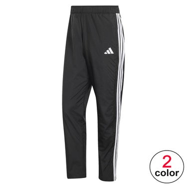 アディダス adidas マストハブ スリーストライプス 起毛トリコット裏地 オープンヘム パンツ ウインドパンツメンズ WK816 商品外観 正面