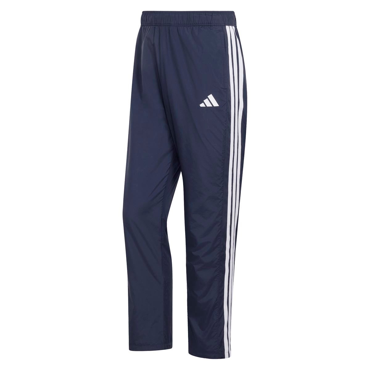 アディダス adidas マストハブ スリーストライプス 起毛トリコット裏地 オープンヘム パンツ ウインドパンツメンズ WK816 ロゴ ディテール
