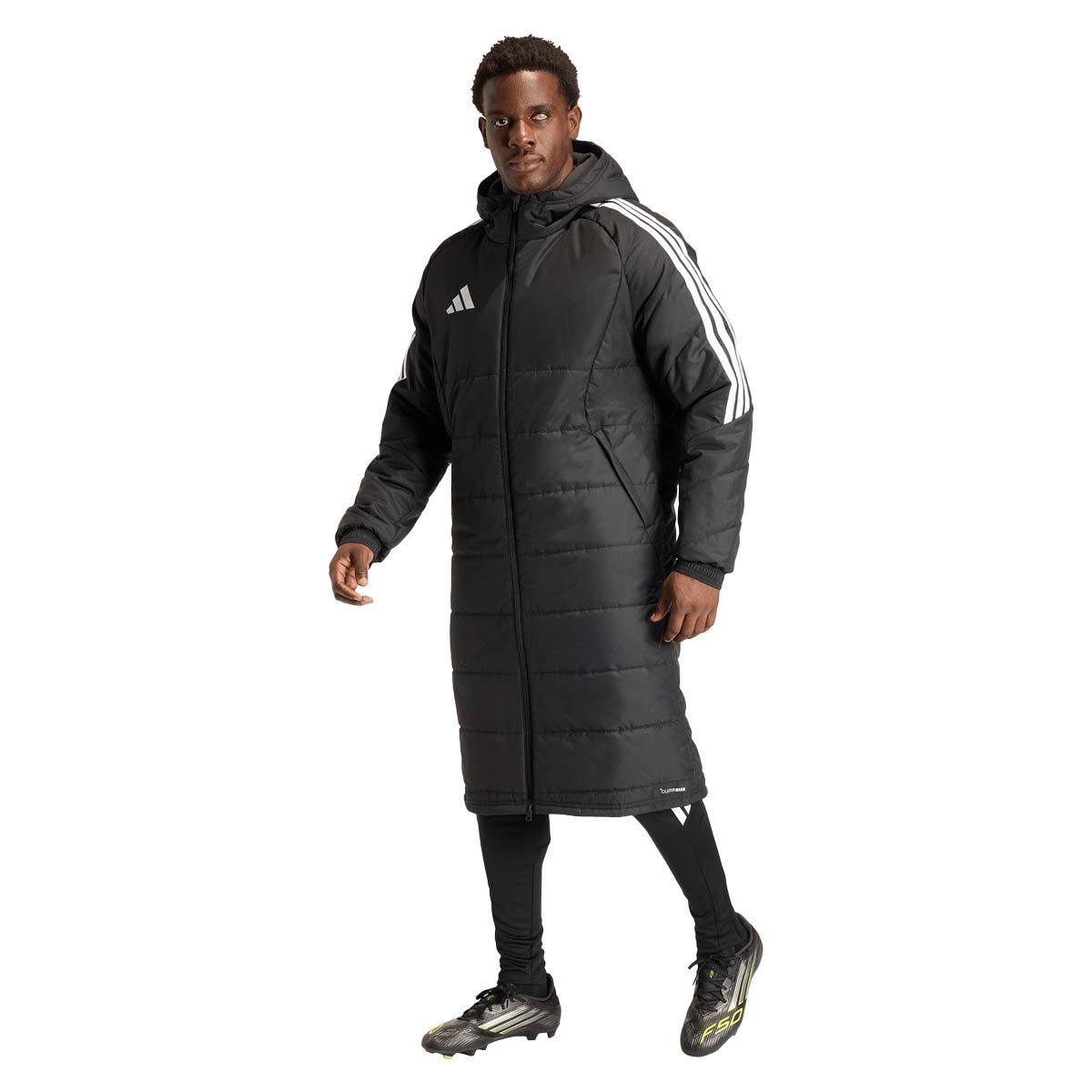 アディダス adidas ティロ26 ロングコート 中綿コート ZR471 商品外観 背面